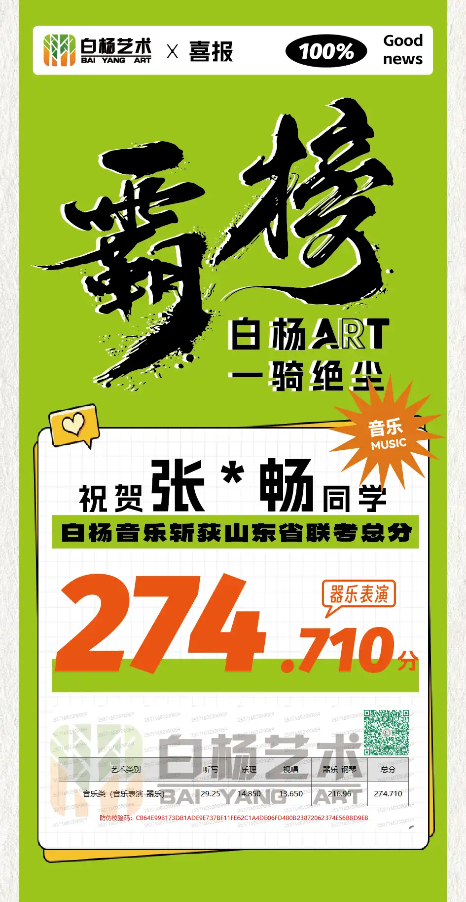 25级 - 器乐表演 274.710
