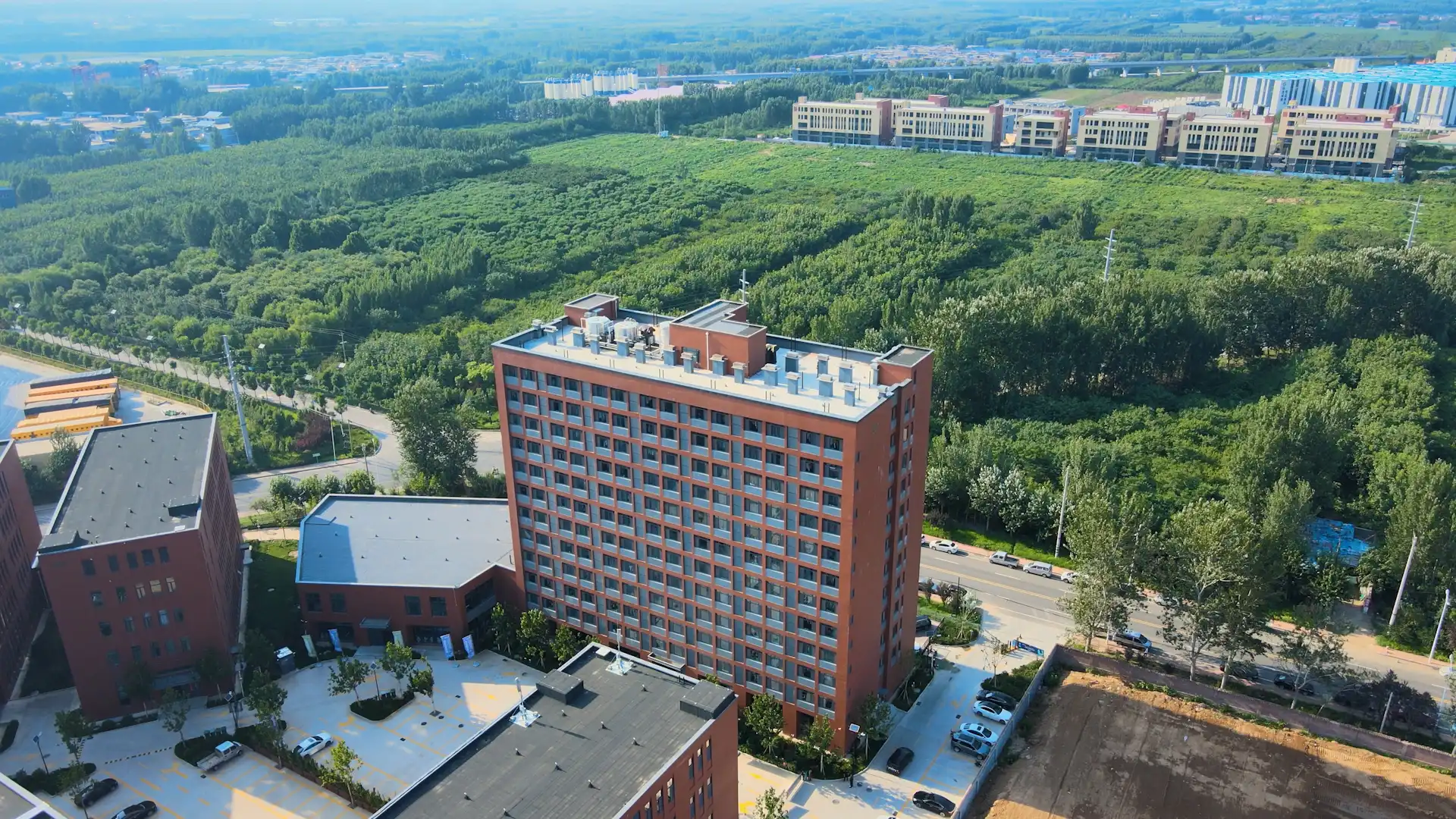 校区鸟瞰图